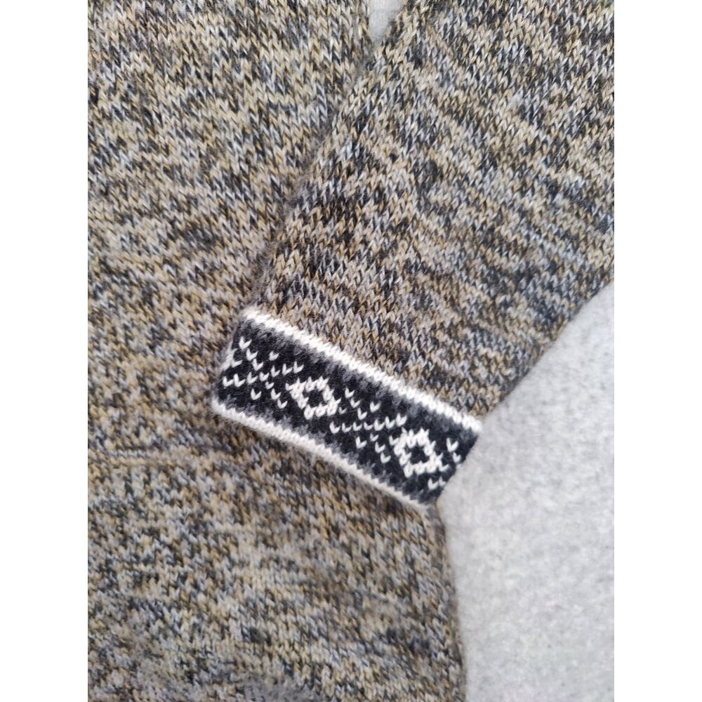Women's Handmade Andean Alpaca V-Neck Super soft Sweater With Tie - Picture 5 of 6